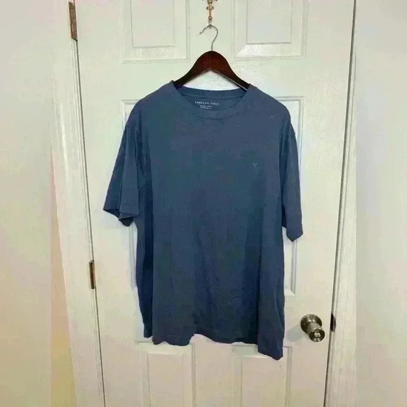 AMERICAN EAGLE, super soft standard fit, 2XL, good used condition, blue/ grey - Picture 1 of 4